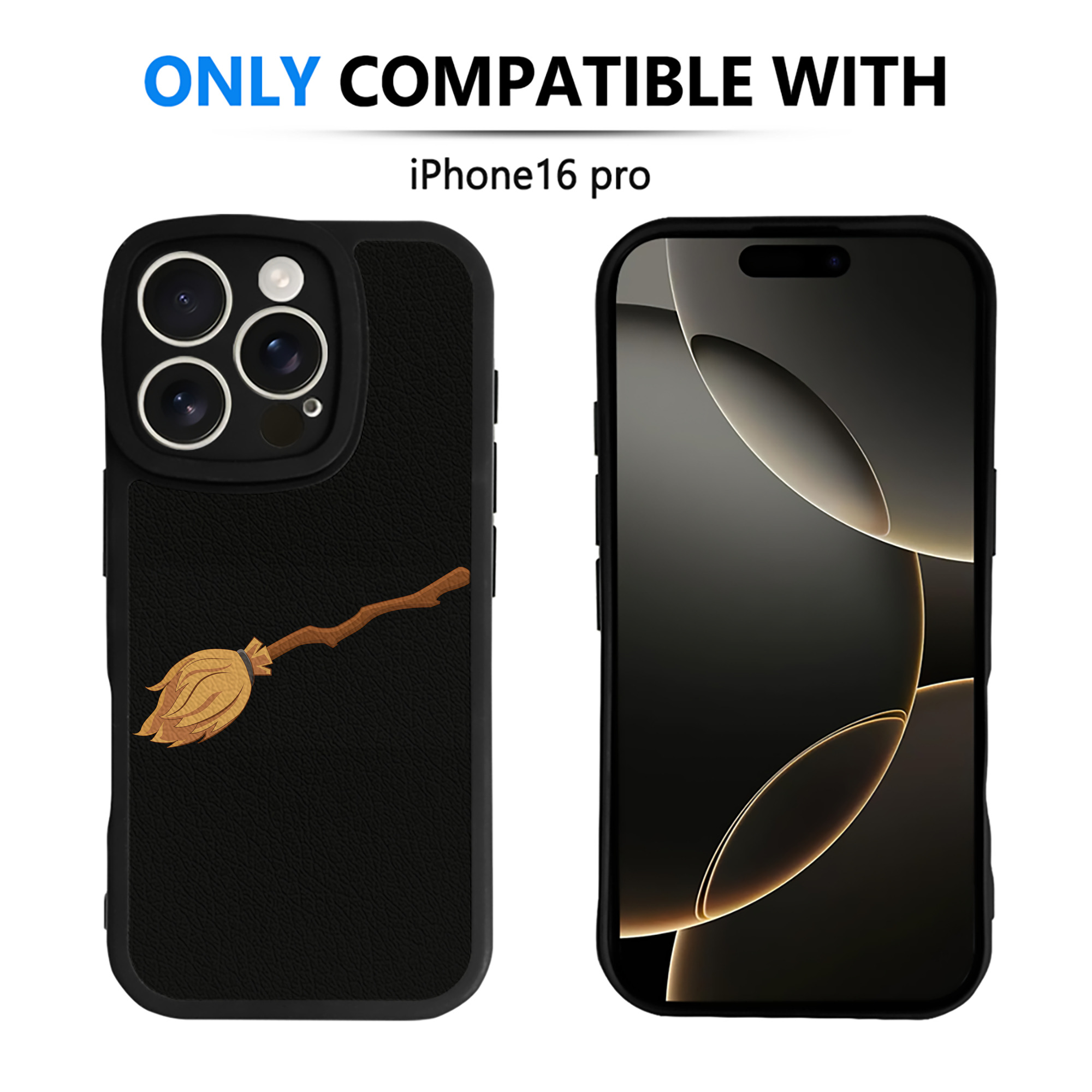 （画像用） Harry Potter ハリー・ポッターシリーズ 【iPhone 16シリーズ対応】シリコンスマホケース（レザー調） 材質：シリコン